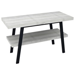 TWIGA umývadlový stolík 110x72x50 cm, čierna matná/dub starobiely
