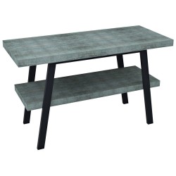 TWIGA umývadlový stolík 110x72x50 cm, čierna matná/Aquamarine