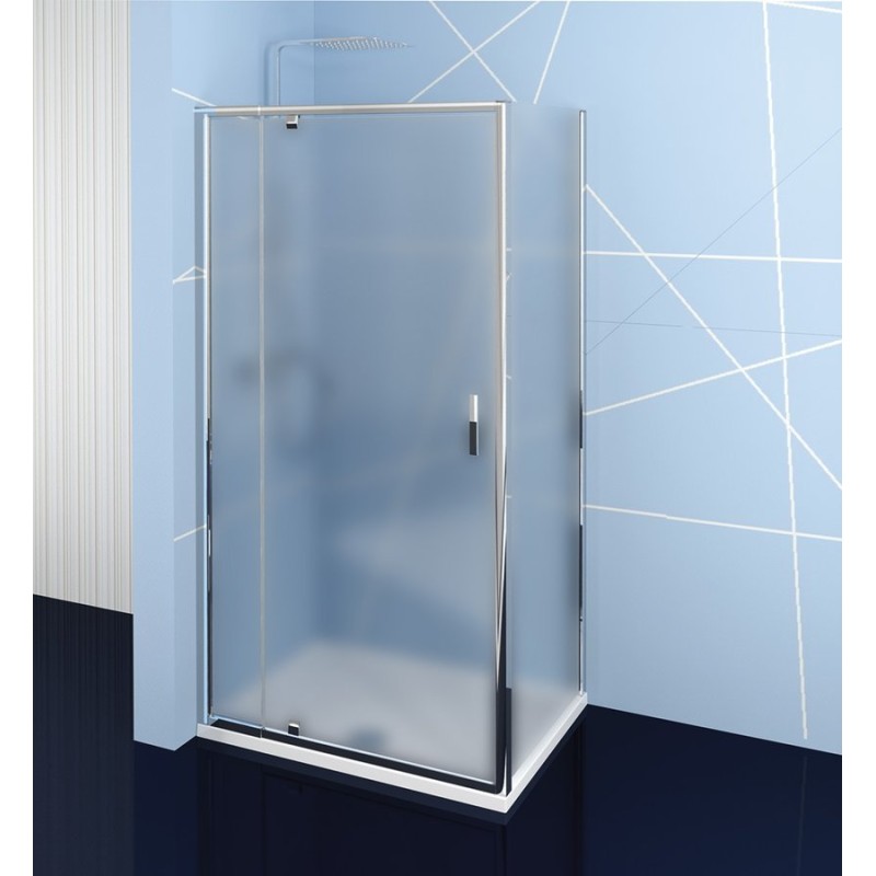 Easy Line obdĺžniková sprchová zástena pivot dvere 800-900x700mm L/P varianta,brick sklo