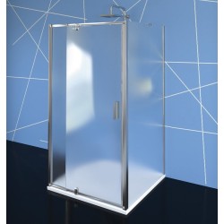 EASY LINE sprchový kout tri steny 800-900x900mm, pivot dvere L/P varianta, Brick sklo