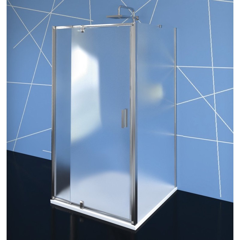 EASY LINE sprchový kout tri steny 900-1000x900mm, pivot dvere L/P varianta, Brick sklo