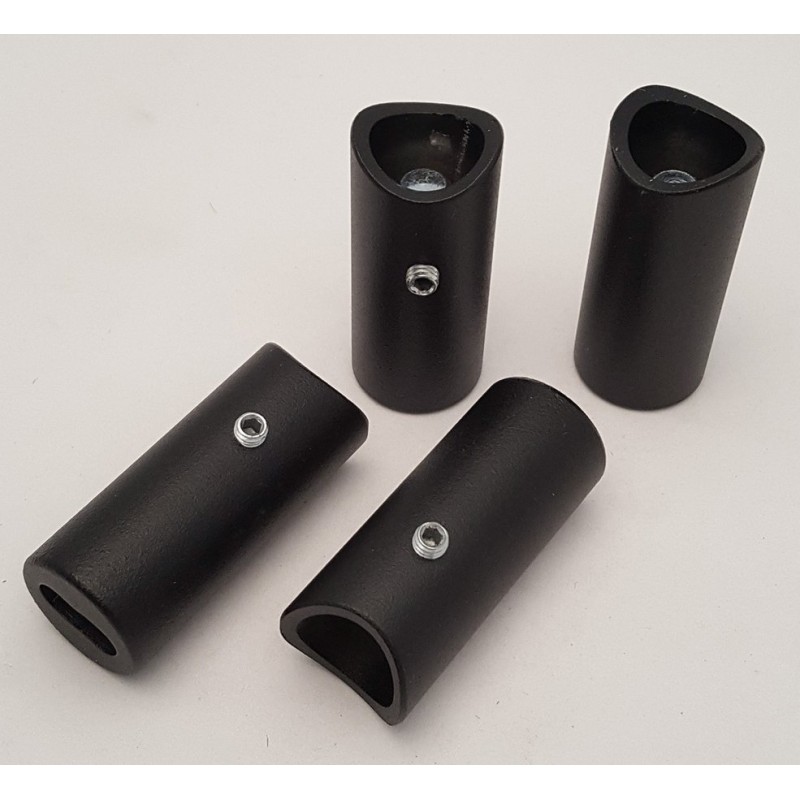 NYMPHA montážne uchytenie, 4 ks držiakov, chróm