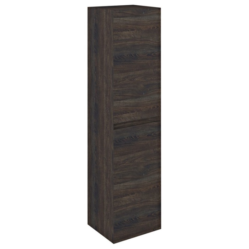 MORIAN vysoká skrinka 35x140x30cm, dub čierny