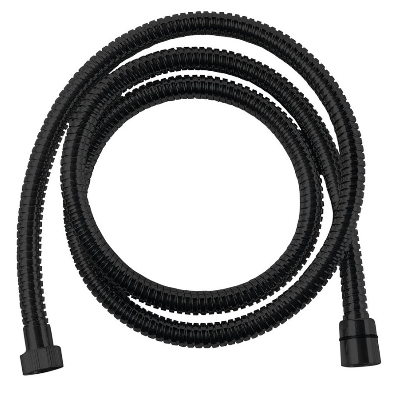 POWERFLEX Flexibilná nerezová hadica s dvojitým zámkem, 150 cm, čierna matná
