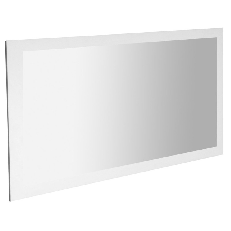 NIROX zrkadlo v ráme 1200x700x28 mm, biela lesk