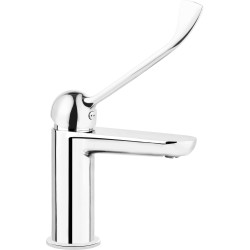 Washbasin tap, with Clinic lever