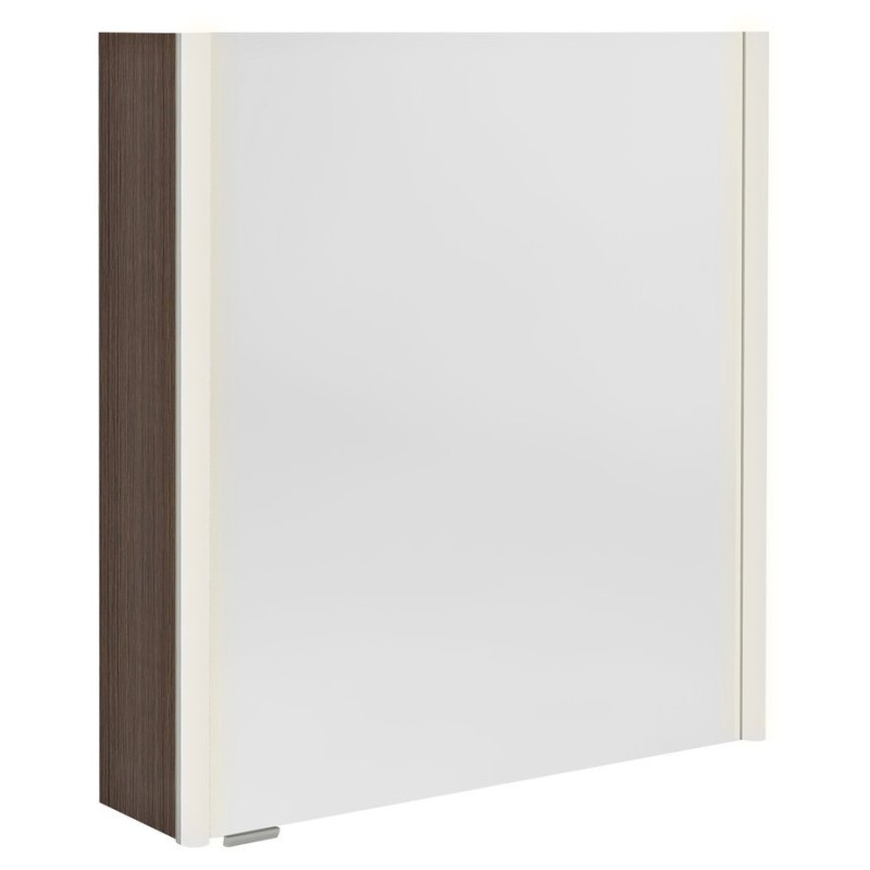 ALIX galérka s LED osvetlením 66x70x17,5cm, ľavá/pravá, borovica rustik