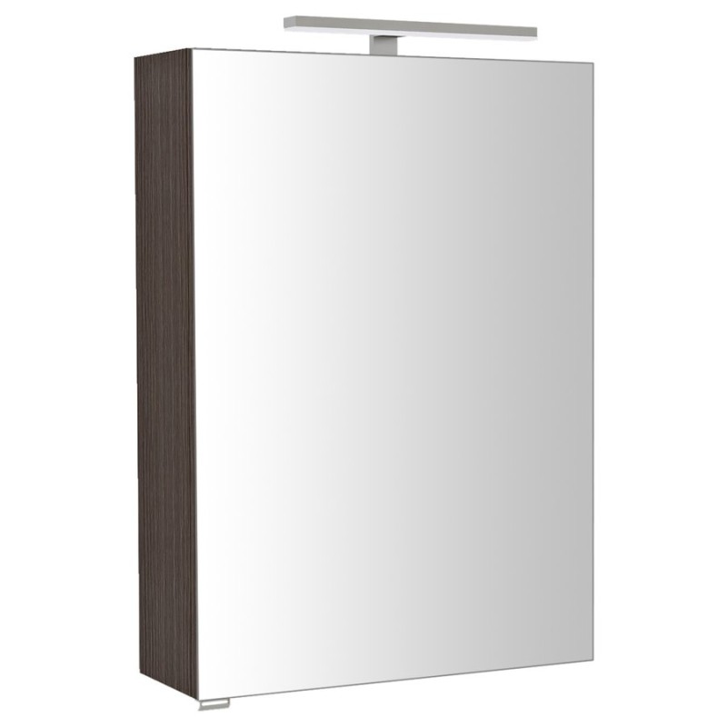 RIWA galérka s LED osvetlením, 50x70x17cm, borovica rustik