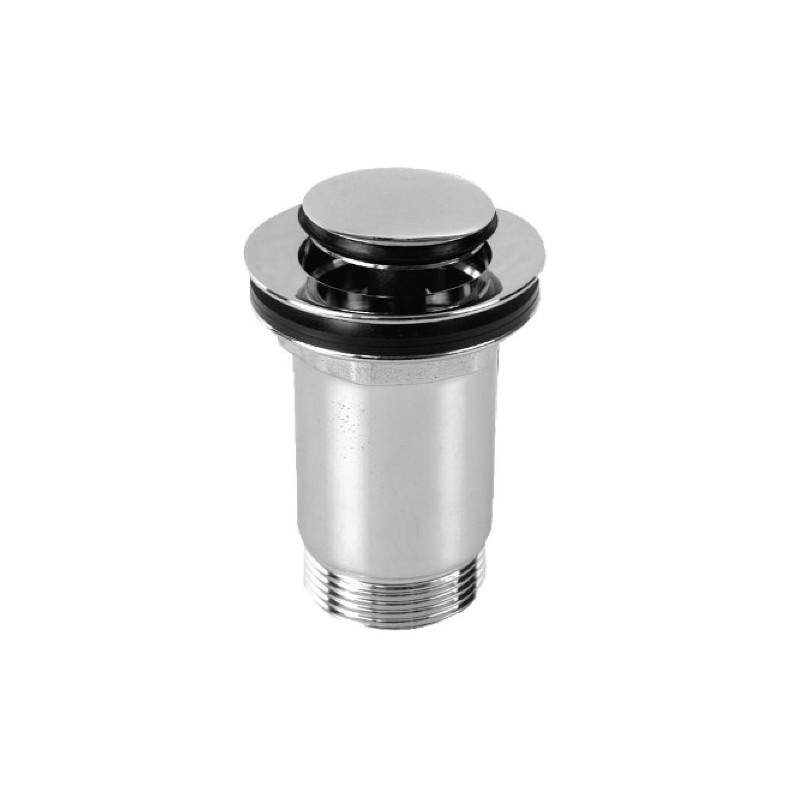 Umývadlová výpusť 5/4“, Click Clack, malá zátka, V 4-52mm, chróm