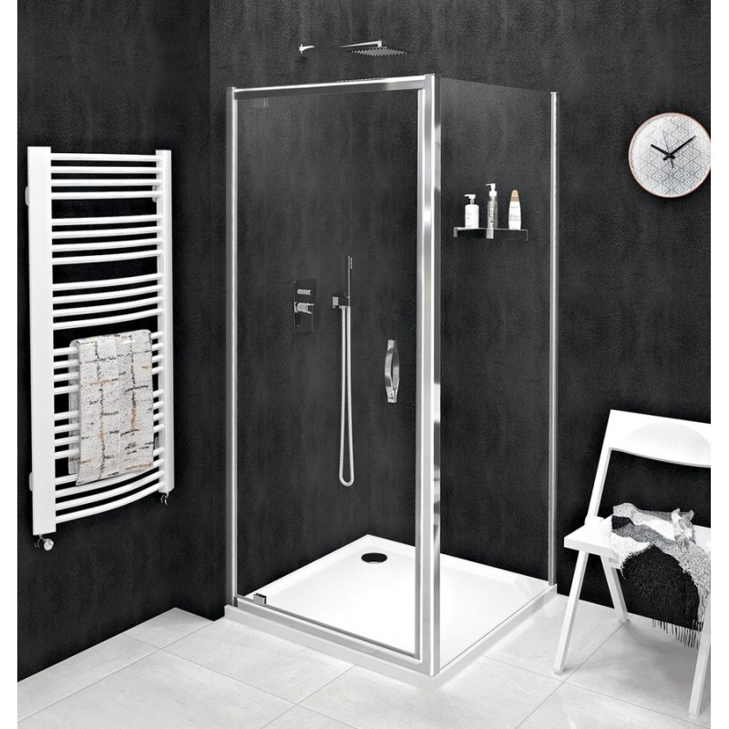 SIGMA SIMPLY obdĺžniková sprchová zástena pivot dvere 800x1000mm L/P varianta, číre sklo