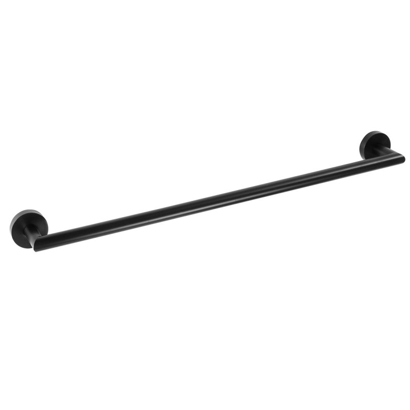 X-ROUND BLACK držiak na uteráky 450mm, chróm