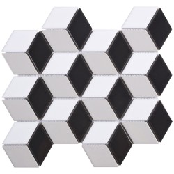 TECH mozaika Cube Grey 26,5x30,9