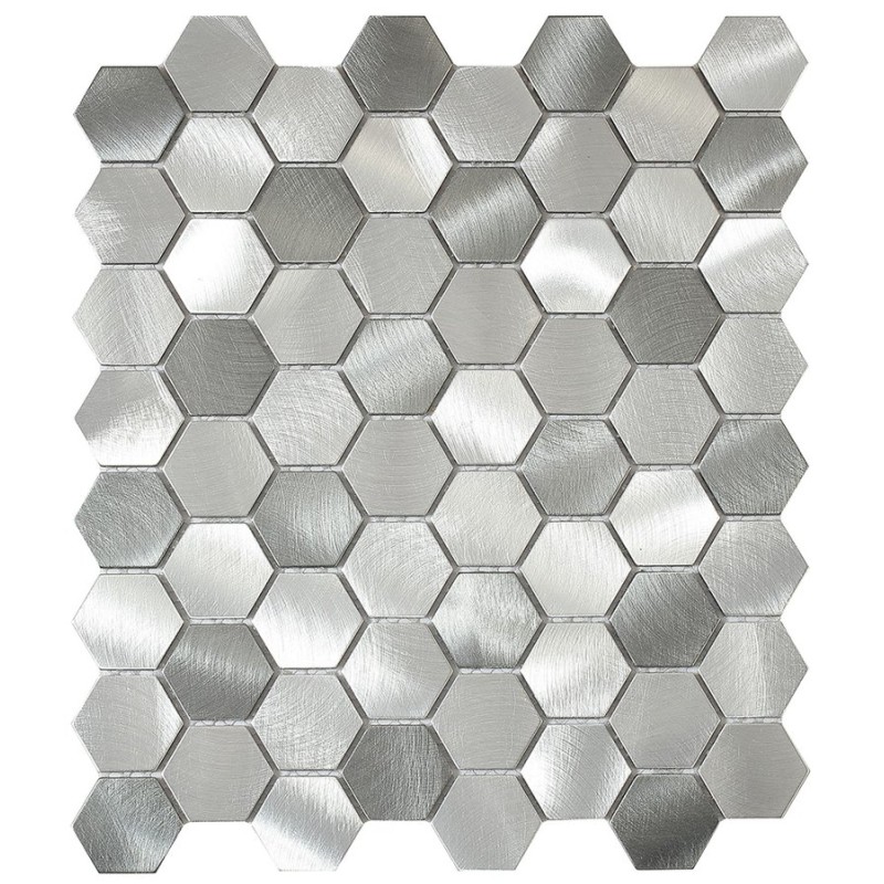 ALPHA mozaika Silver 24,5x28,3