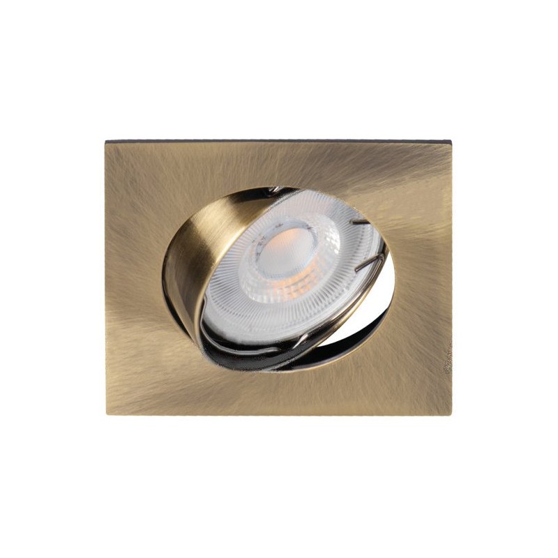 NAVI podhľadové svietidlo výklopné, 10W, 12V, bronz