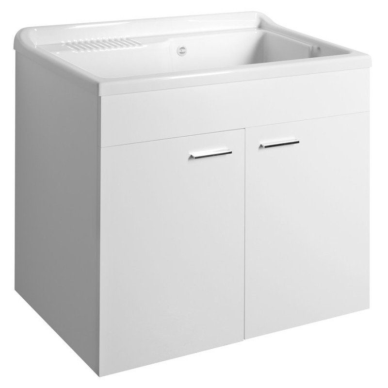 Skrinka pod výlevku 78x70x48 cm, biela
