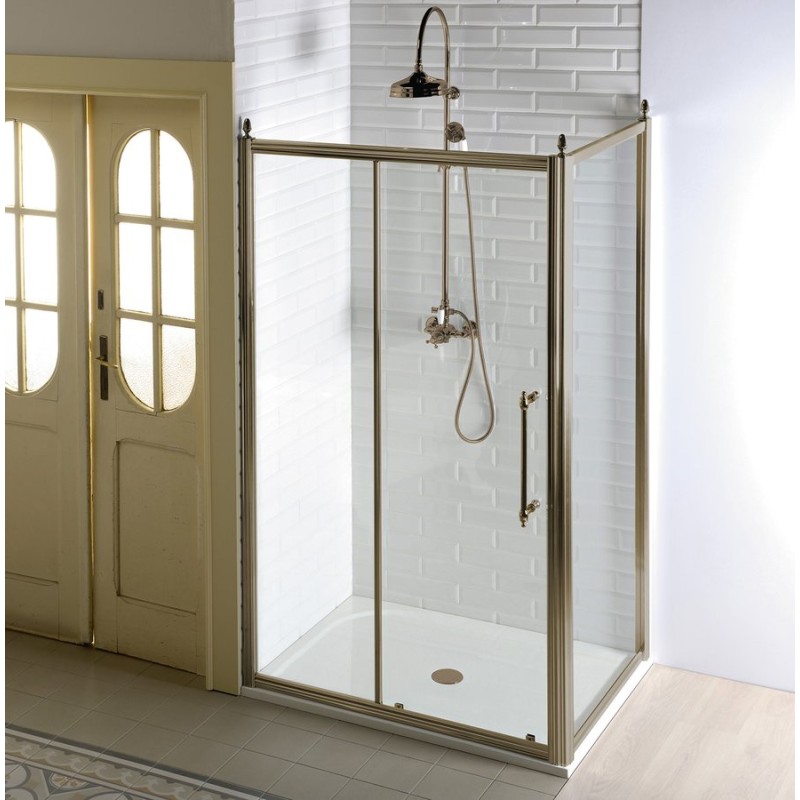 ANTIQUE obdĺžniková sprchová zástena 1200x900 mm, L/R varianta