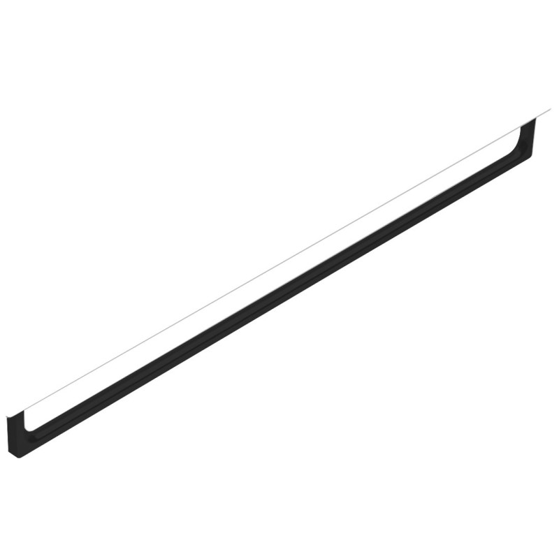 NUBES Držiak uterákov 120cm, čierna matná