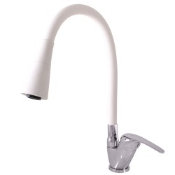 Flexi ramienko so sprchou - biela