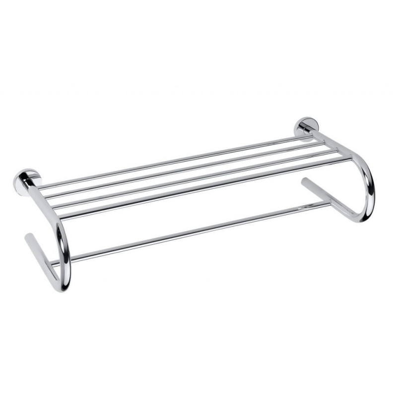 X-ROUND E polička na uteráky U typ, 600mm, chróm