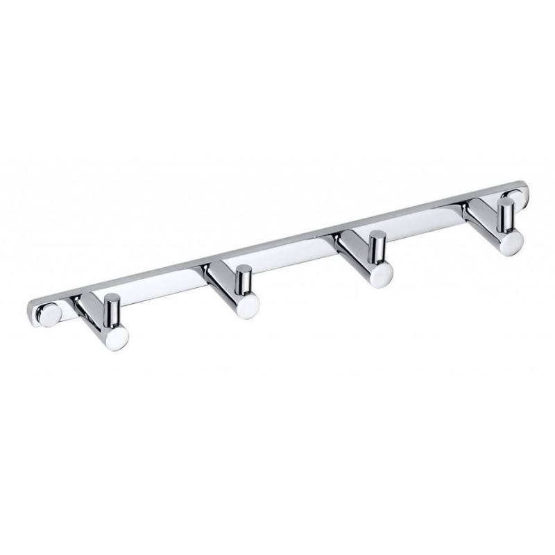 X-ROUND E štvorháčik, chróm