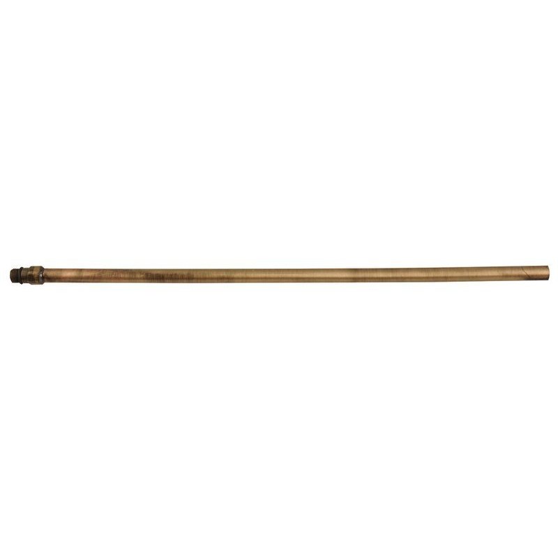 Pevná pripojovacia rúrka 10mm-M10x1, 30 cm, bronz