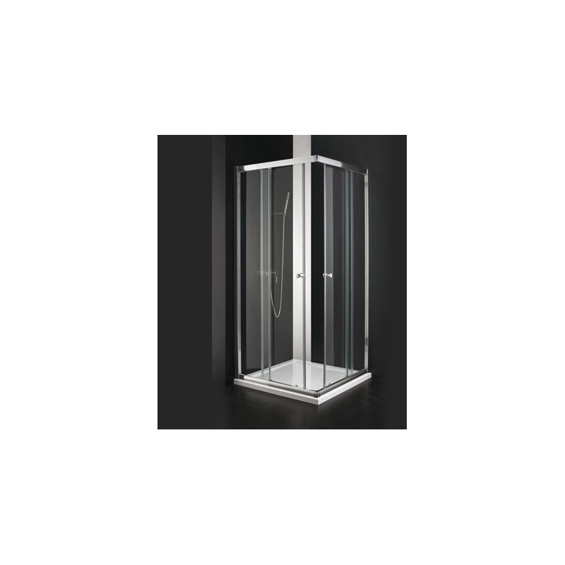 Sprchový kút Aquatek MASTER A4 rám-chrom 80 x 80 cm Sprchový kút Aquatek MASTER A4 rám-chrom 80 x 80 cm