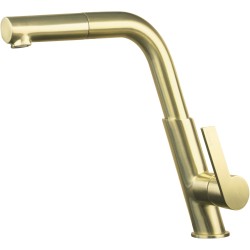 Kitchen tap, with pull-out spout