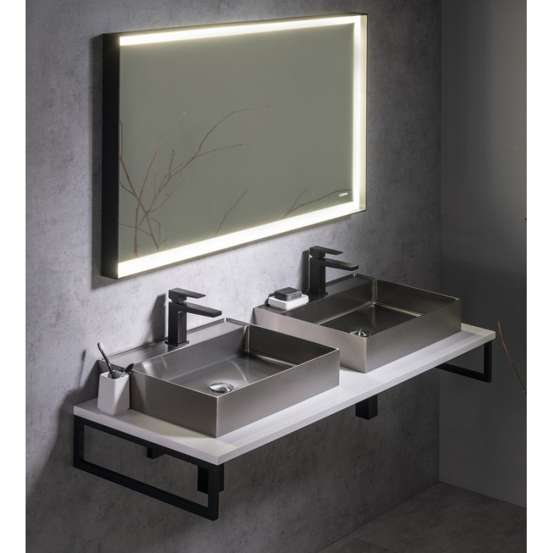 PLATO doska Rockstone 2100x24x500mm, biela matná