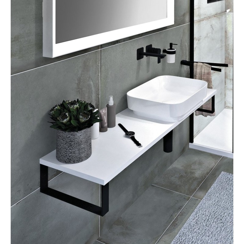 PLATO doska Rockstone 600x24x360mm, biela matná