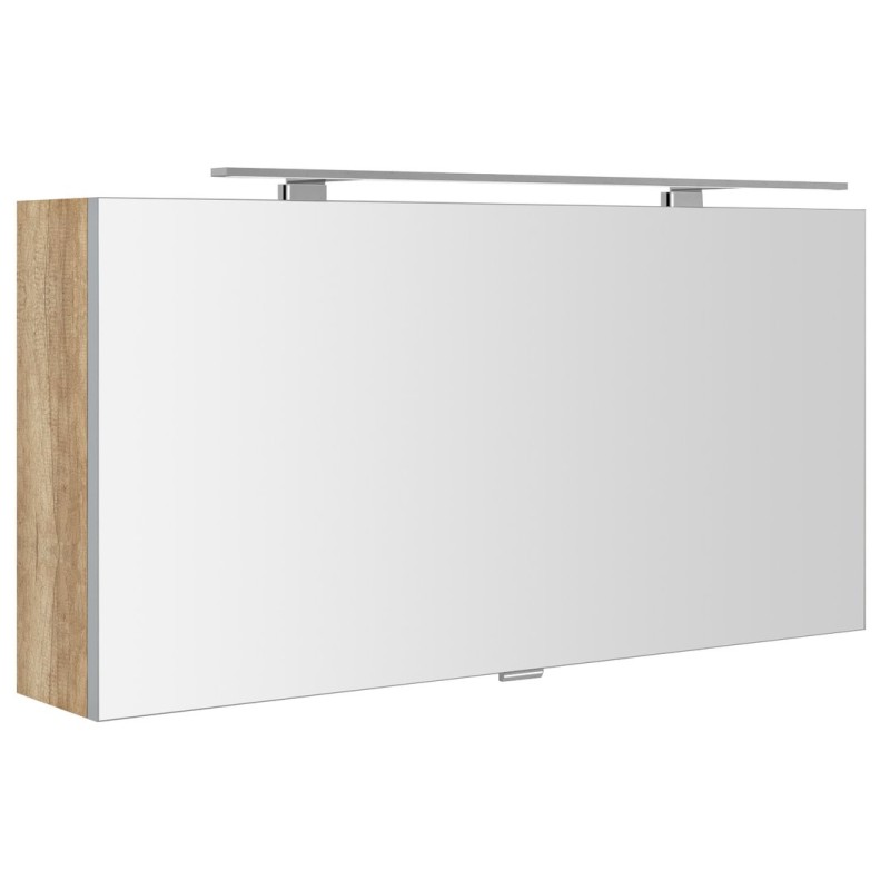 CLOE galérka s LED osvetlením 100x50x18cm, dub Alabama