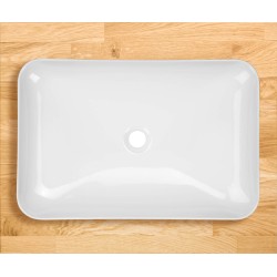 Keramické umývadlo na dosku - 60x40 cm