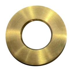 Kovová krytka prepadu 30 mm, zlato mat
