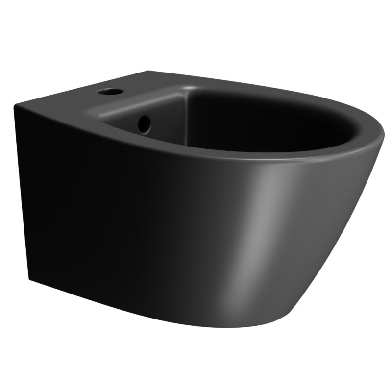 MODO bidet závesný 37x52 cm, čierna matná