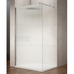 VARIO CHROME jednodielna sprchová zástena na inštaláciu k stene, sklo nordic, 1000 mm