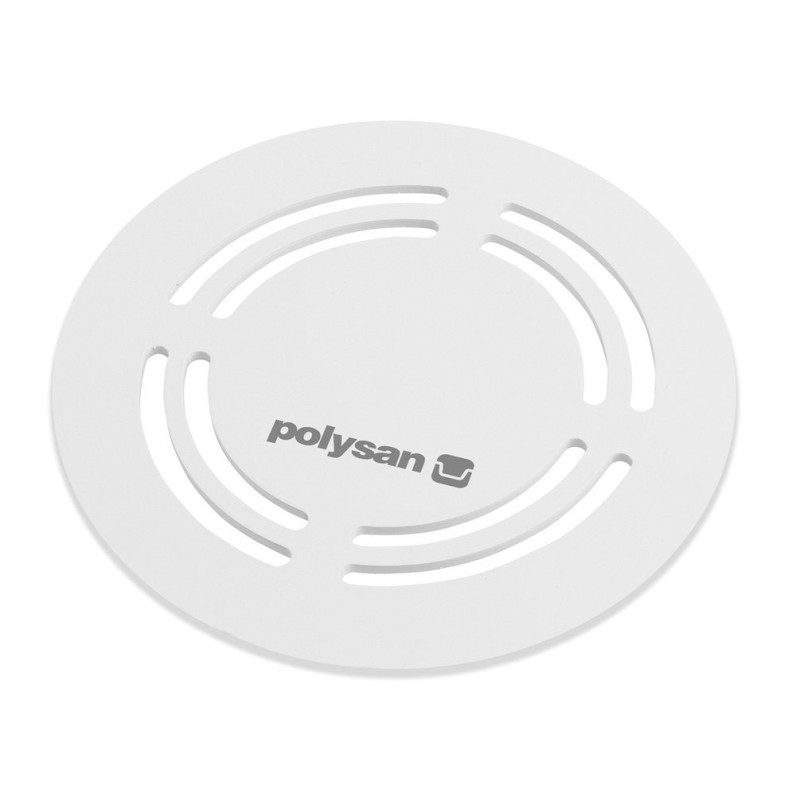 FLEXIA guľatá krytka sifónu, biela