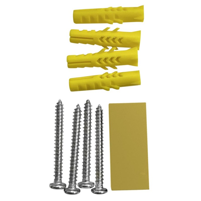 VARIO koncovka na upevnenie skla do podlahy, zlatá