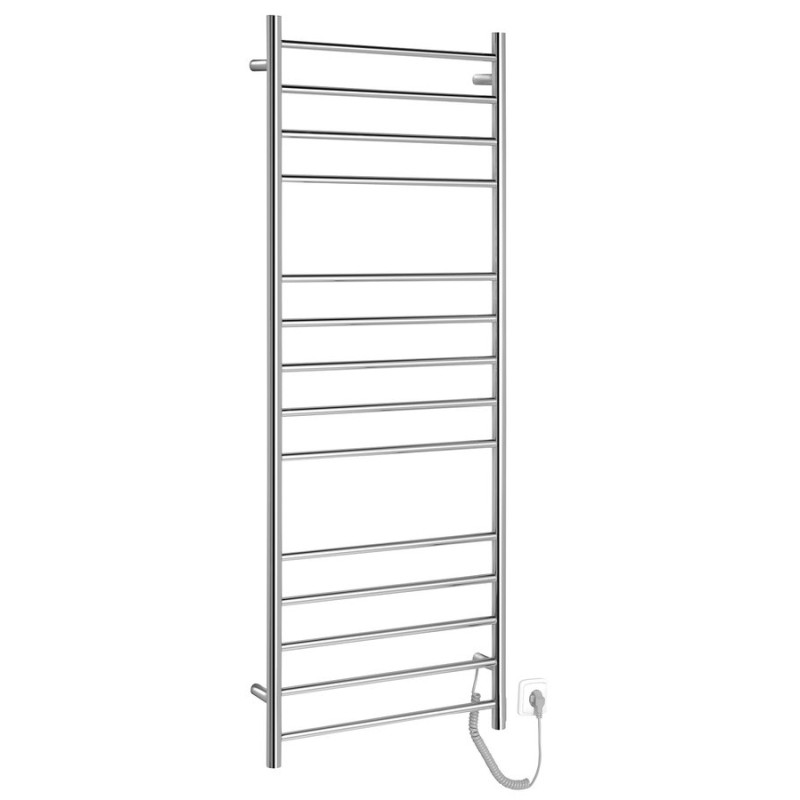 REDONDO elektrický sušiak uterákov, guľatý, 600x1500 mm, 130 W, leštená nerez