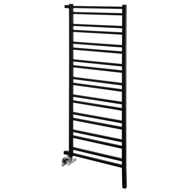 METRO SPACE vykurovacie teleso 550x1430 mm, inštalácia v priestore, čierna mat