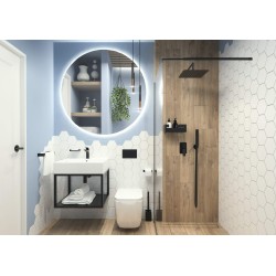 Wall-mounted bathroom console - 50x50 cm