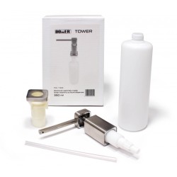 Donner TOWER Matný nerez kov