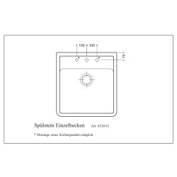 Villeroy & Boch Single 595 Mosaic Biela keramika Mosaic