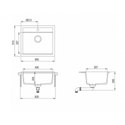 Aquasanita Turtl Quadro 565E Albumy