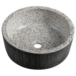 PRIORI keramické umývadlo na dosku Ø 41 cm, granit