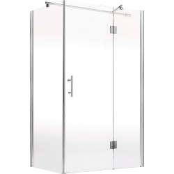 Sprchovací kút, obdĺžnikový, 80x100 cm