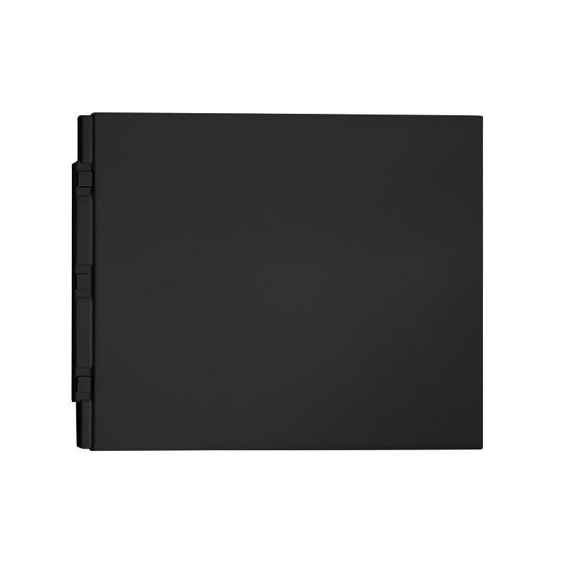 PLAIN panel bočný 100x59cm, čierna mat