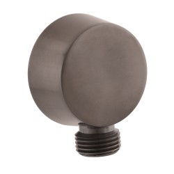 Medzikus na sprchovú batériu - METAL GREY - kartáčovaná matná