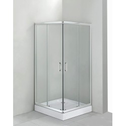Akrylátová sprchová vanička, štvorcová, 80x80 cm