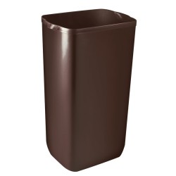 COLORED odpadkový koš závesný 23l, ABS, hnedá