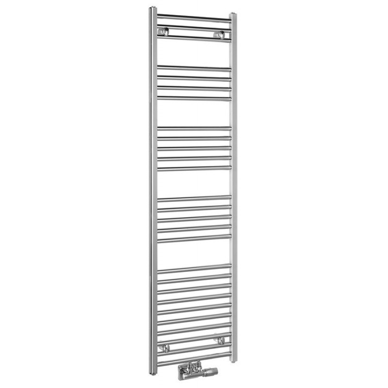 ALYA vykurovacie teleso rovné 400x1600mm, stredové pripojenie, chróm
