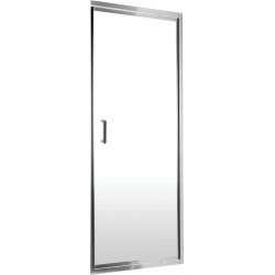 Shower door, recessed, 90 cm - hinged